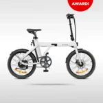 Engwe-P20-White-250W-20inch-Foldable-City-Ebike