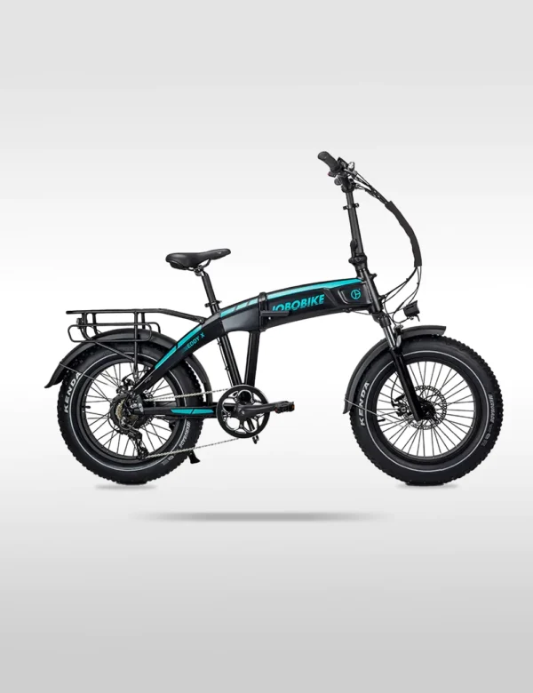 JOBOBIKE Eddy – 20-Inch Folding Fat Tyre Electric Bike