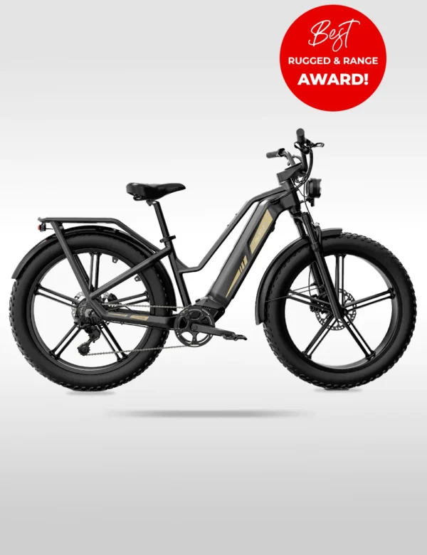Titan Fat Tyre Touring Ebike - Long Range