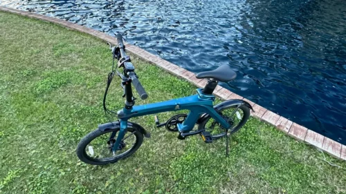 DYU A1F Pro 16 Inch Full Folding Electric Bike photo review