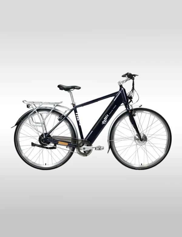 Emu Classic Crossbar Electric Bike - Traditional Style Electric Hybrid Bike
