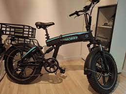 JOBOBIKE Eddy – 20-Inch Folding Fat Tyre Electric Bike photo review
