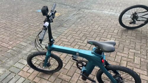 Fiido X Folding Electric Bike With Torque Sensor photo review